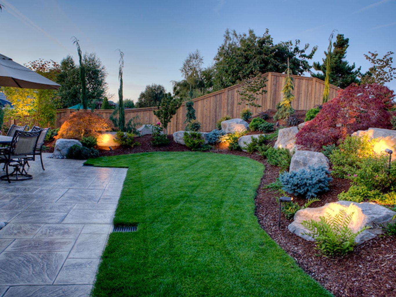 Large Backyard Landscaping Design Ideas