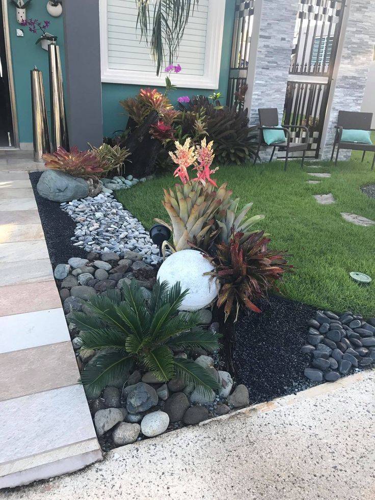 Marvelous Rock Garden Ideas Backyard Front Yard Page