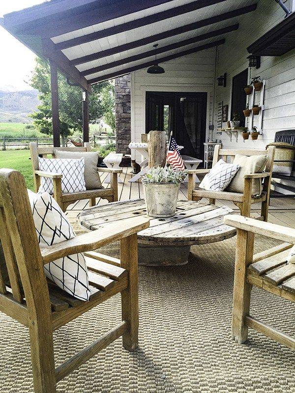 Stunning Farmhouse Outdoor Decor Ideas