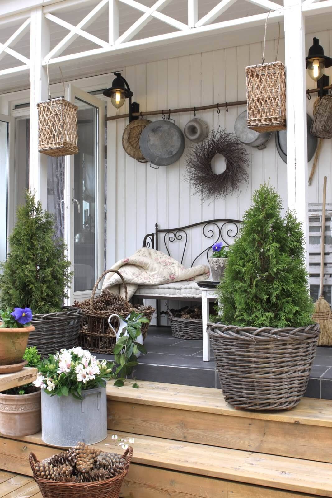 Best Rustic Farmhouse Porch Decor Ideas