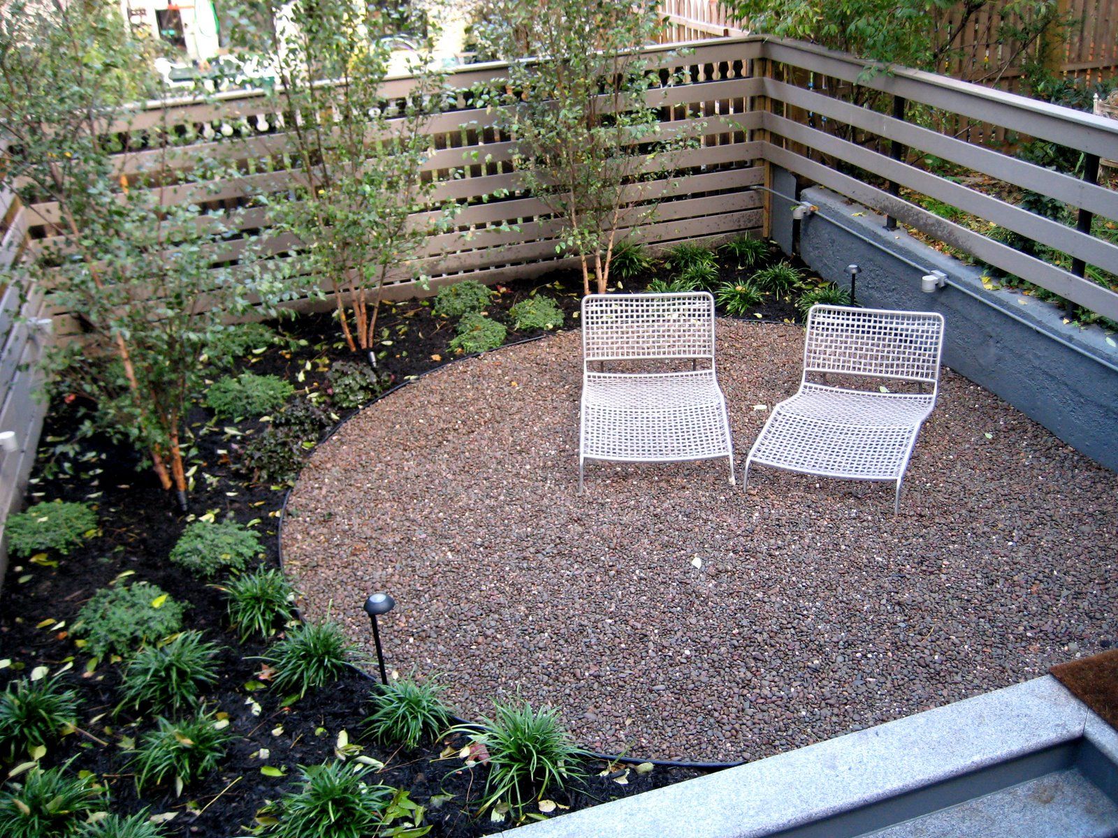 My Backyard Tour Pea Gravel Patios