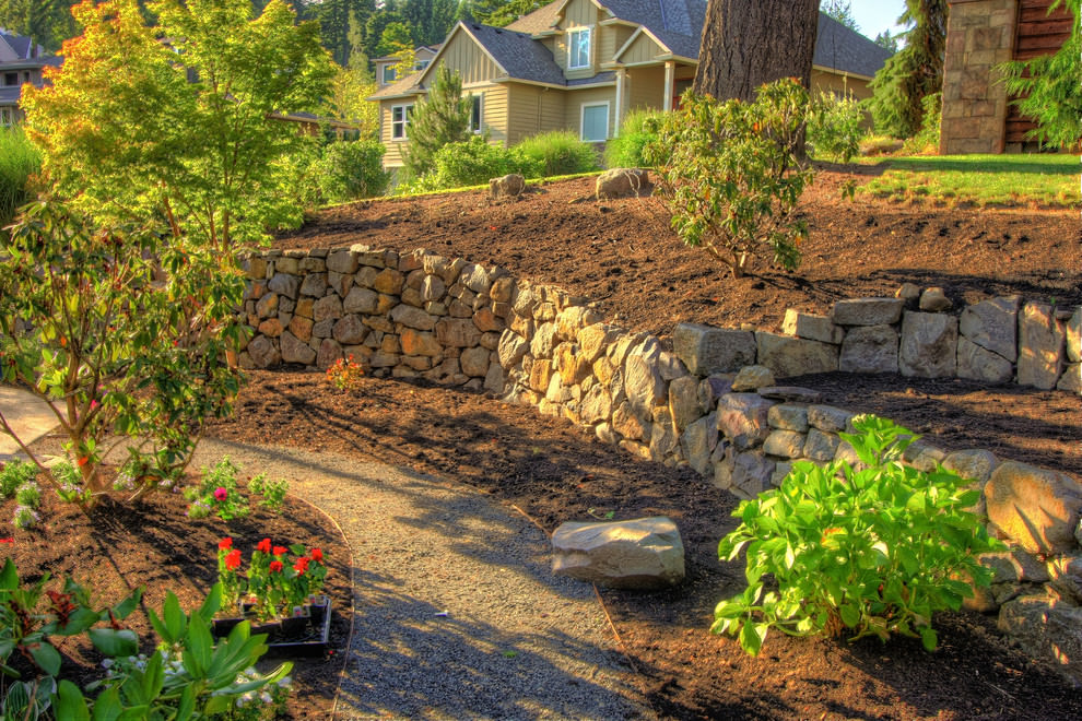 Natural Stone Retaining Walls