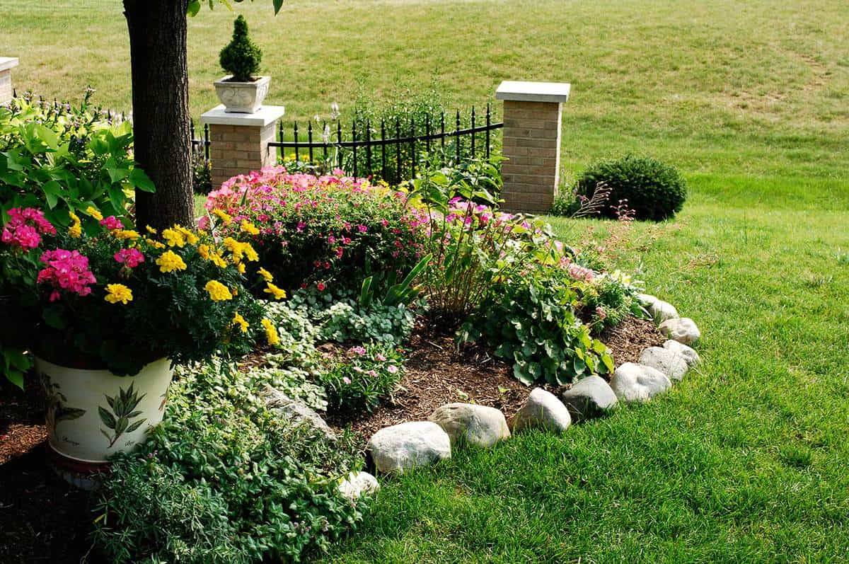 Landscaping Ideas Front Yard Border Home