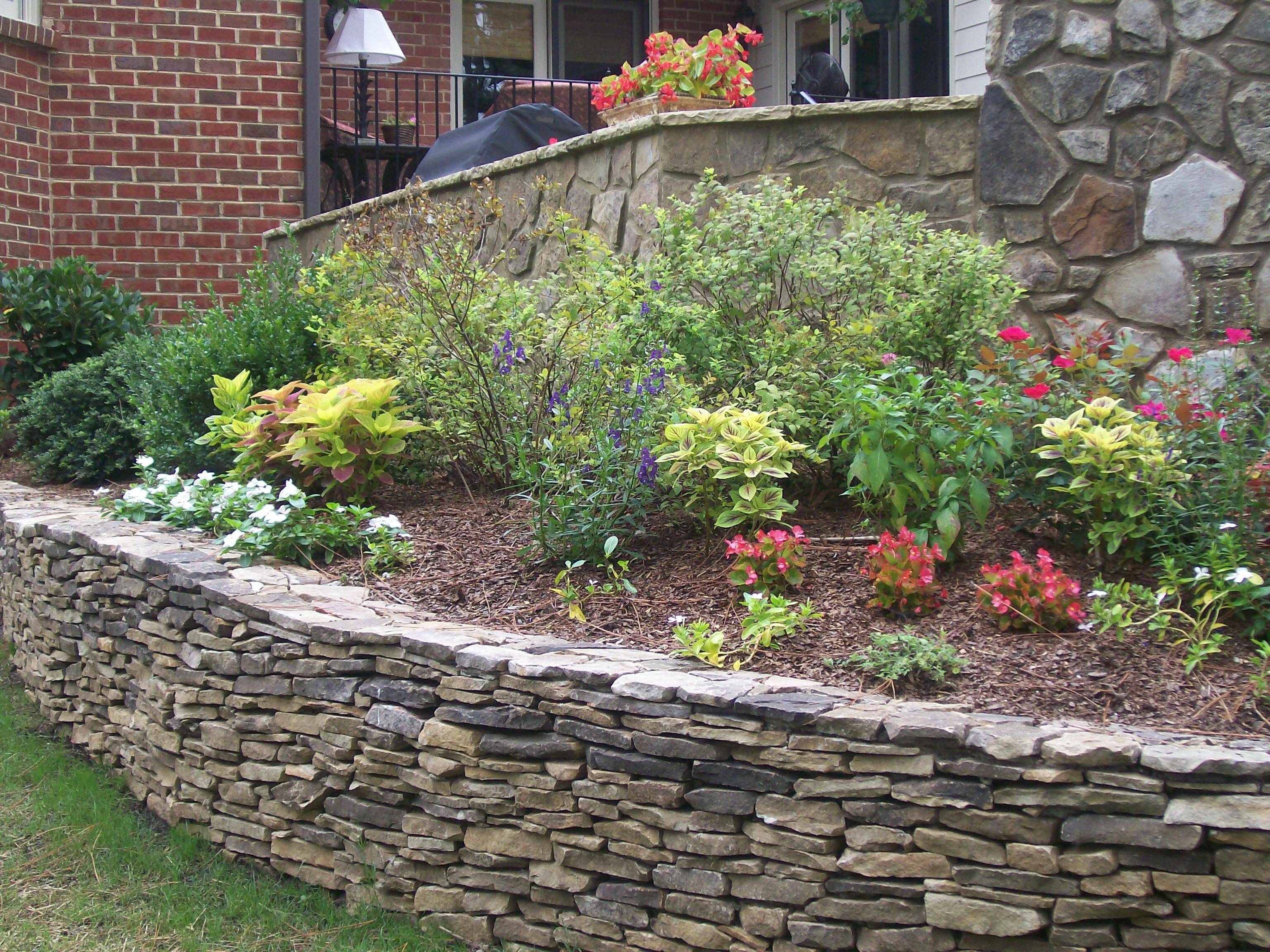Stone Walls Garden Ideas