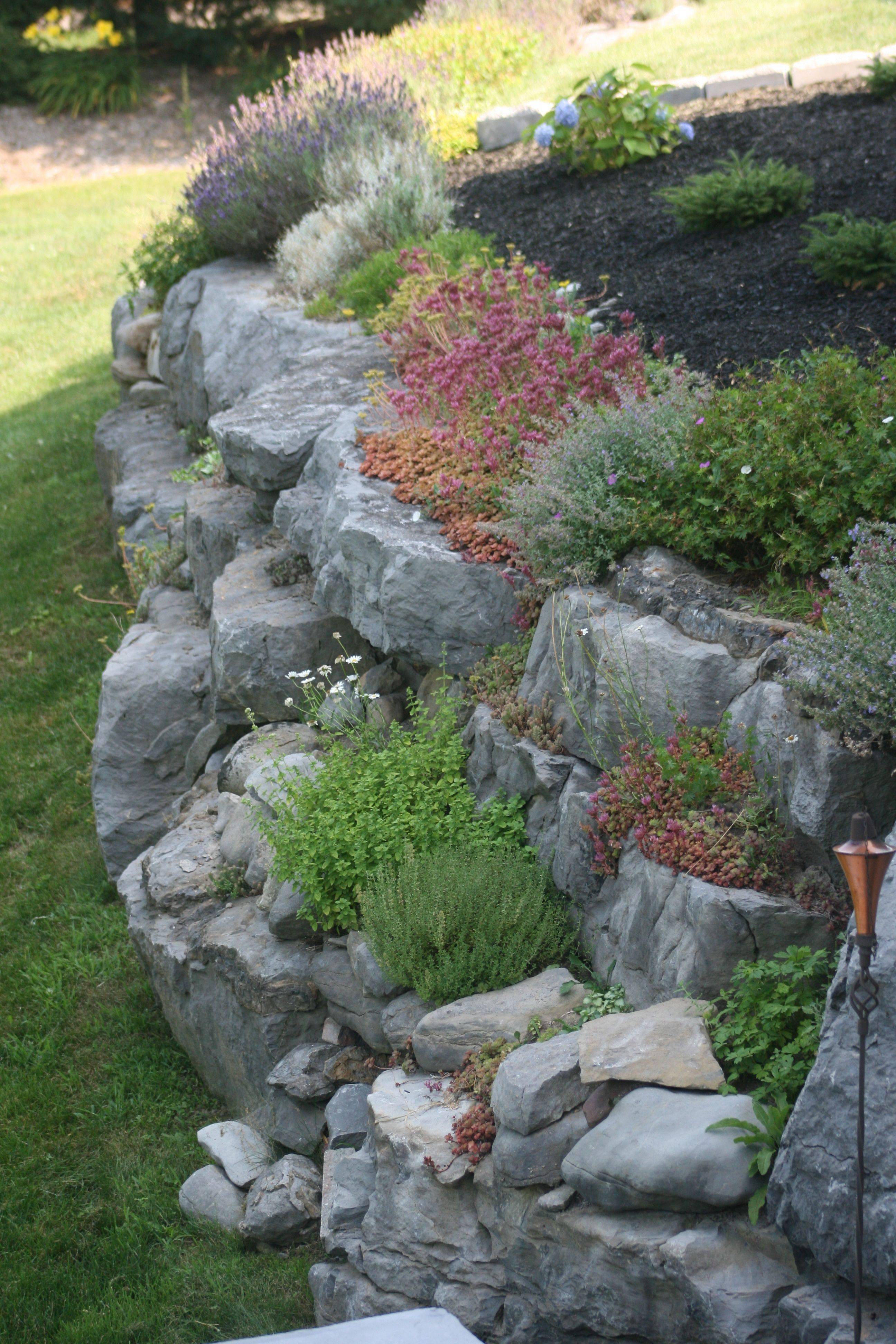 Stone Walls Garden Ideas Trendecora
