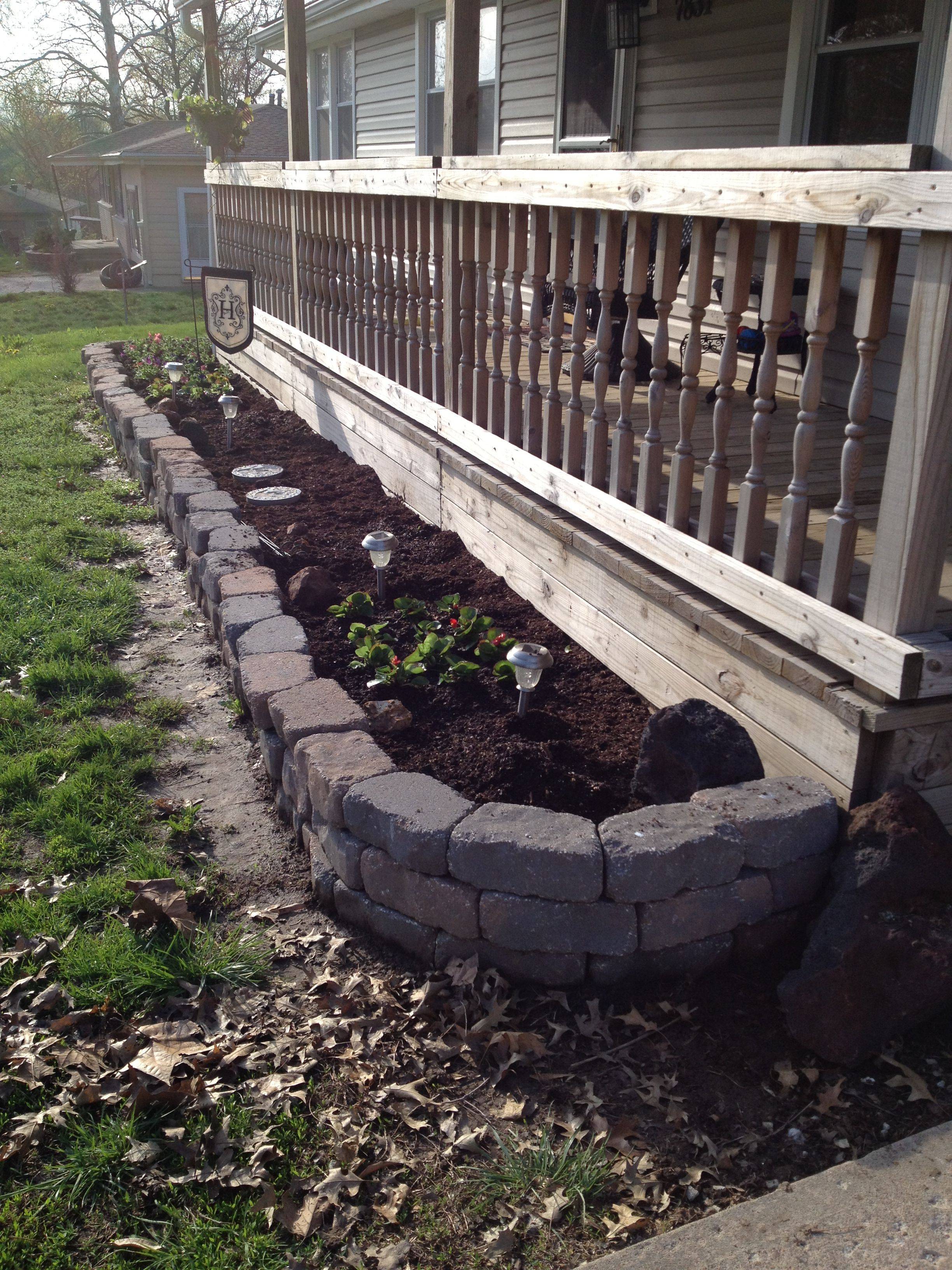 Rock Wall Garden Designs