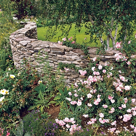 Rock Wall Garden Designs Rock Wall Garden Designs Home Design Ideas
