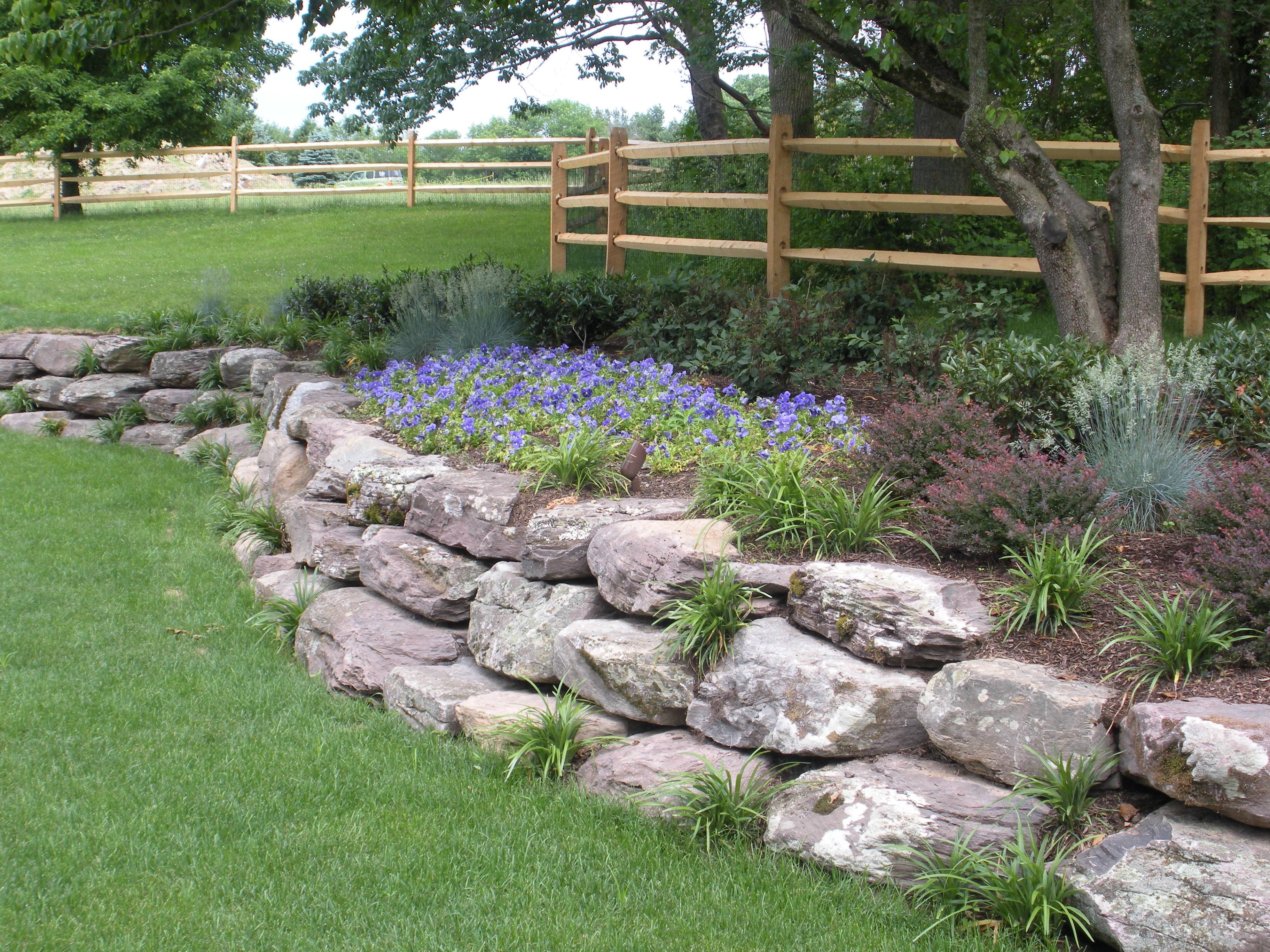 Timber Retaining Wall