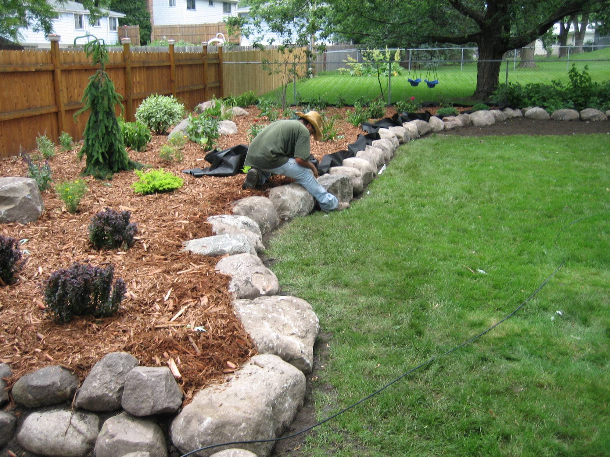 Boulder Retaining Walls