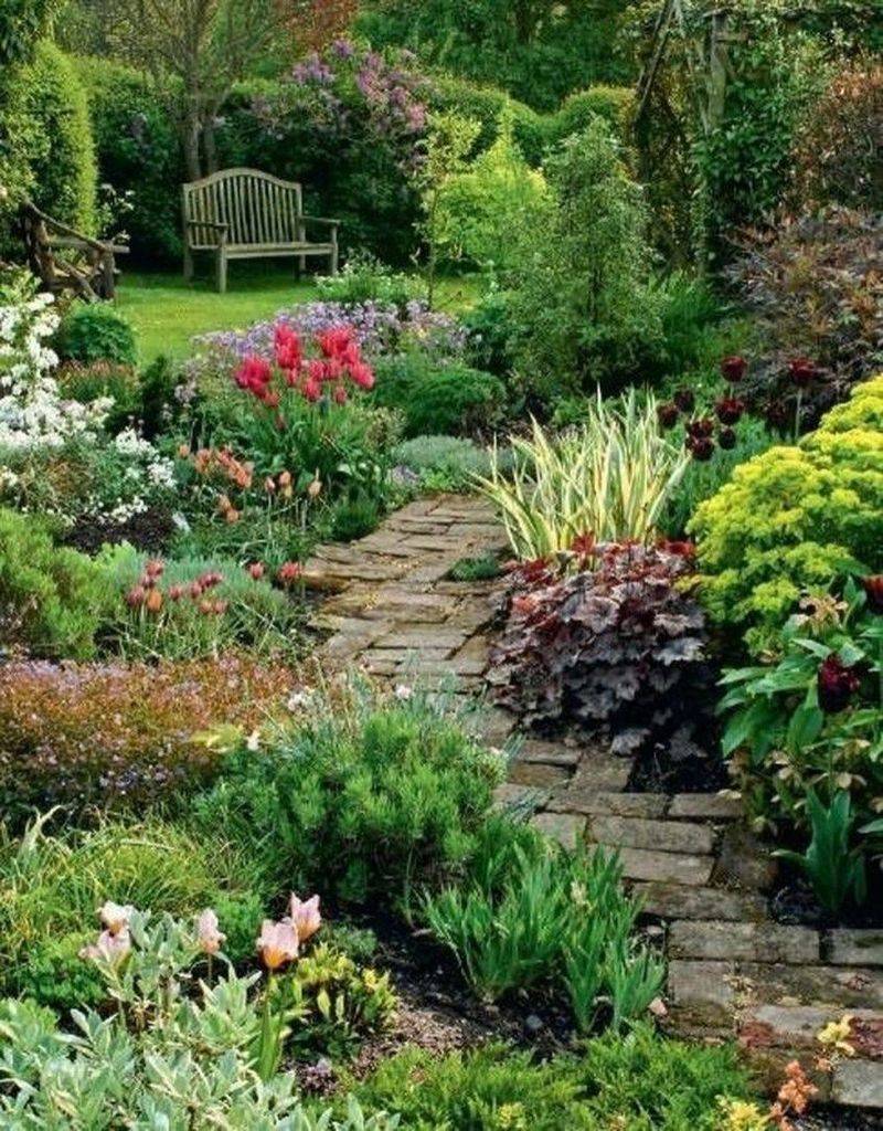 Beautiful Side Yard Garden Path Design Ideas