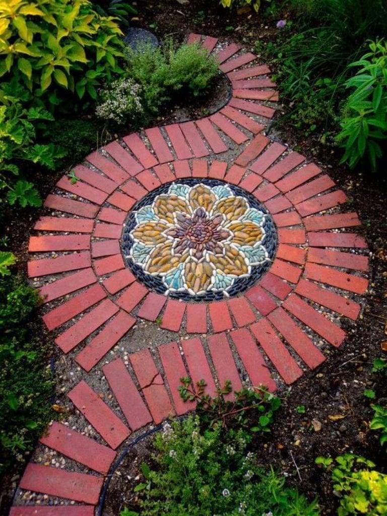 Wonderfull Diy Garden Mosaics Projects
