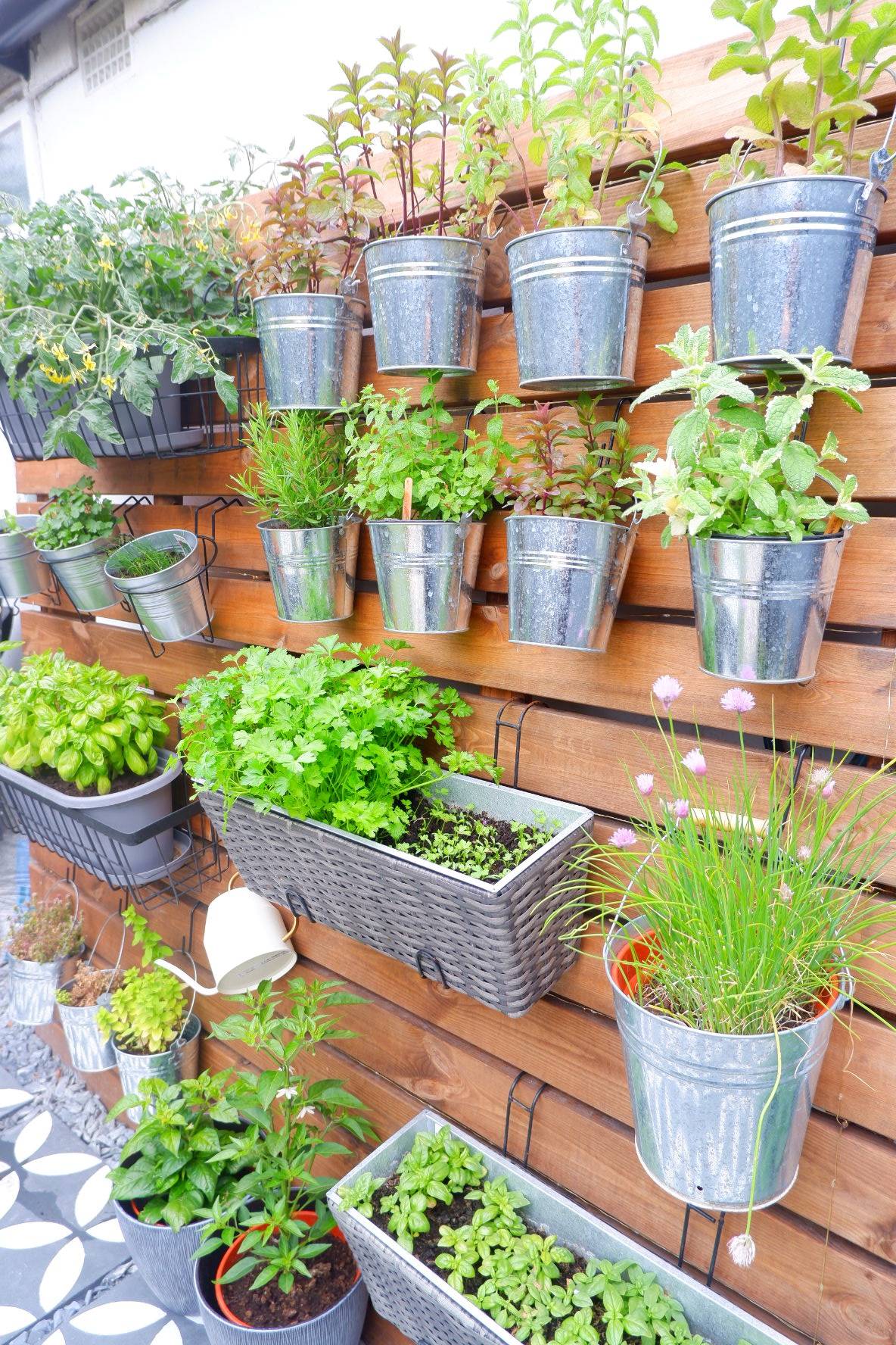 Impressive Diy Herb Wall Ideas