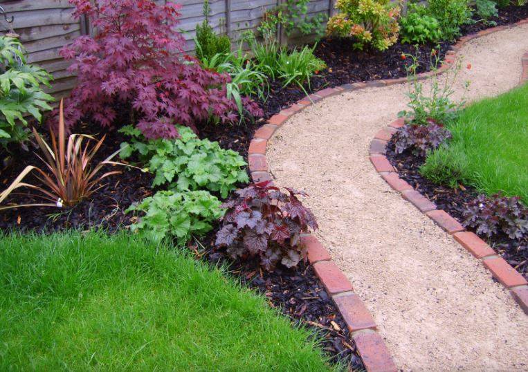 Curvy Garden Path Designs