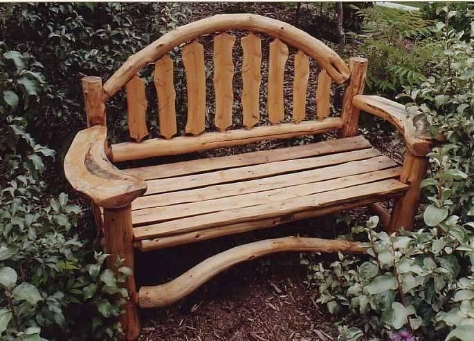 Awesome Rustic Wood Garden Bench Ideas Go Travels Plan Garden