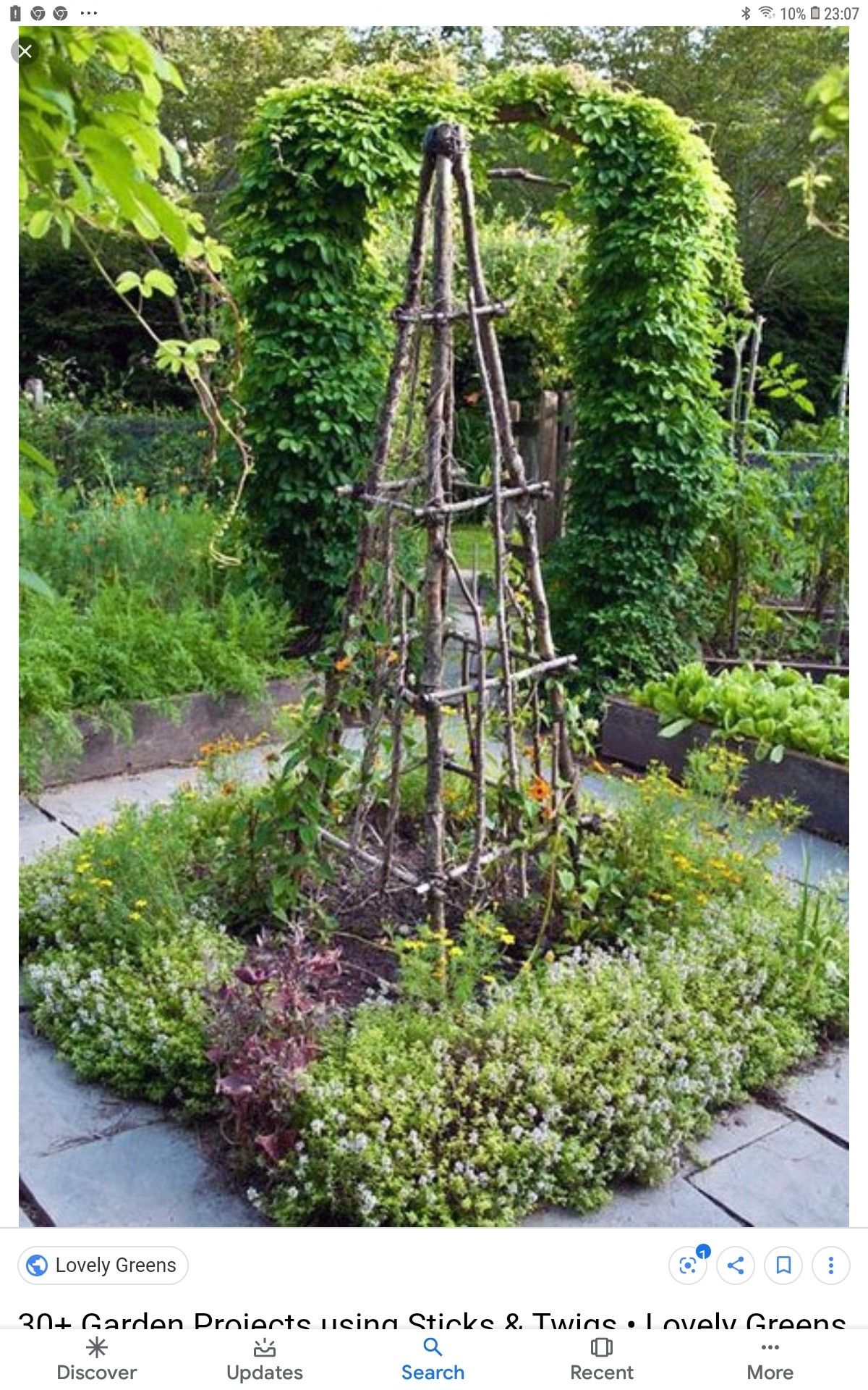 Beautiful Trellis Archway
