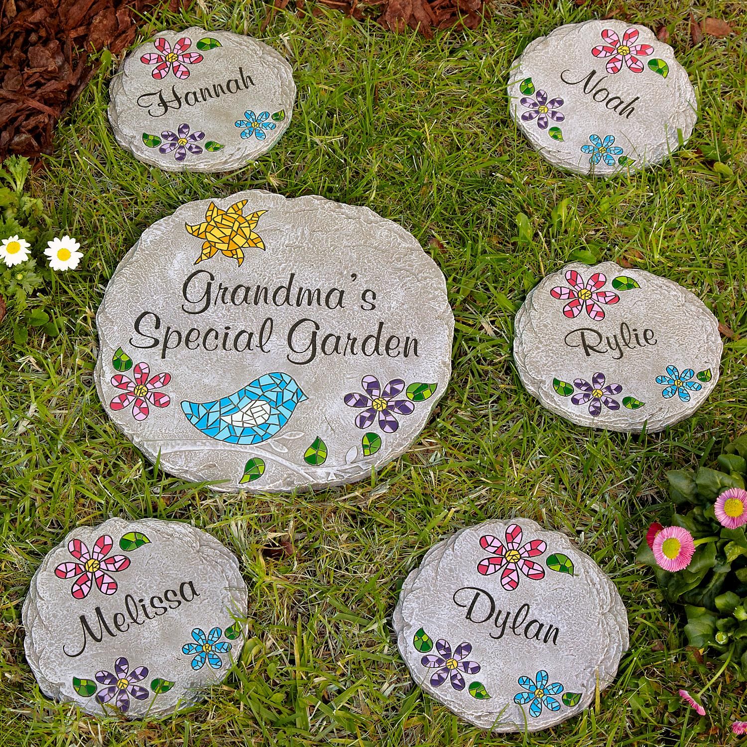 Pet Memorial Stepping Stone Personalized Garden Decor