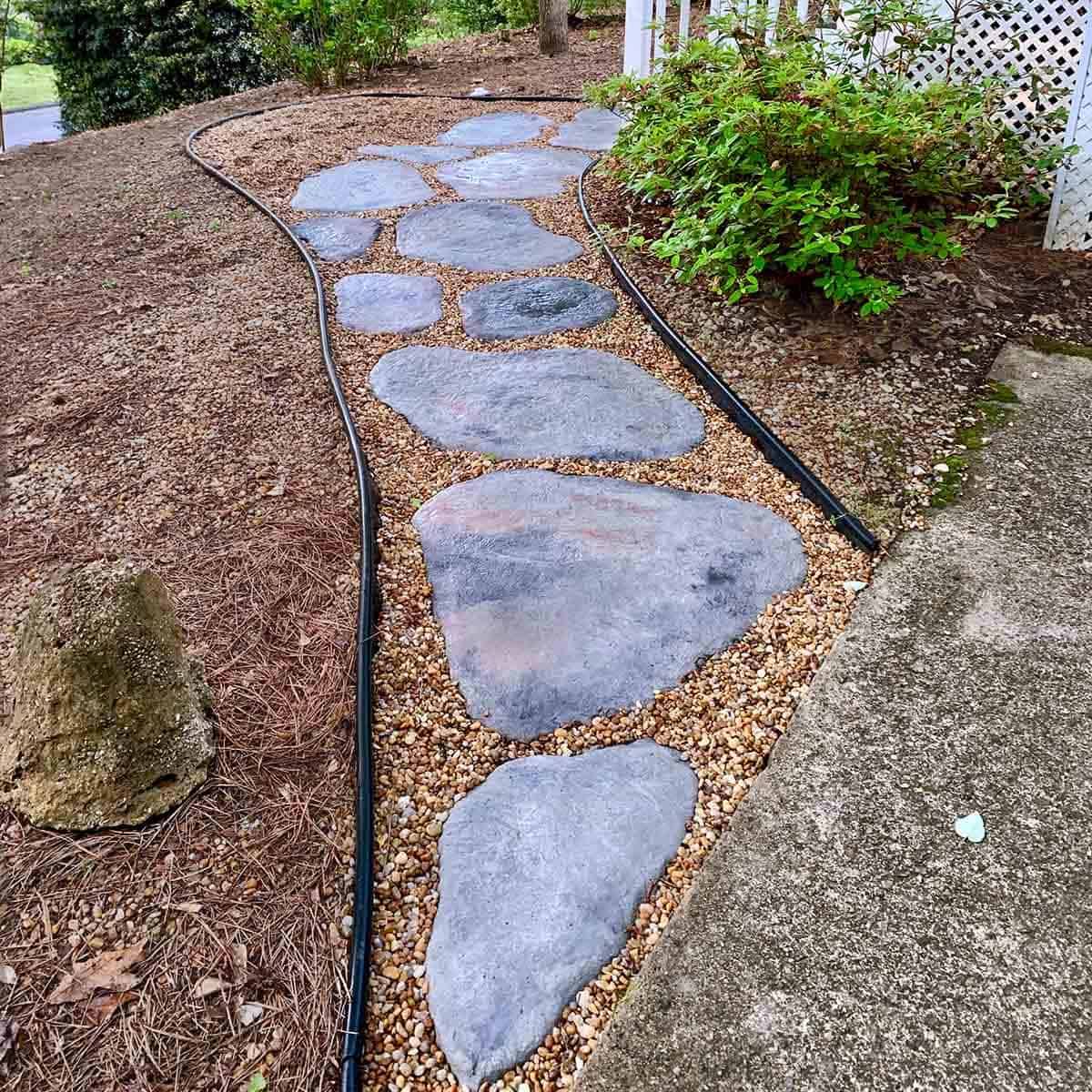 Garden Stepping Stones Home Depot Home And Garden Designs