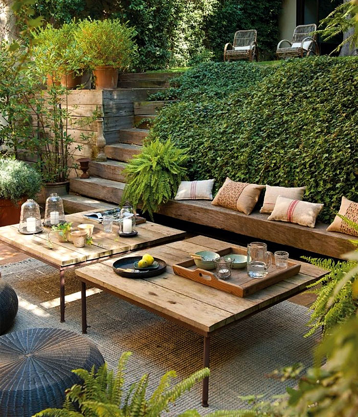 Rustic Outdoor Seating Ideas
