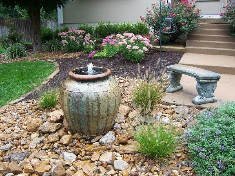 Rustic Water Feature Decor Ideas Fountains Outdoor