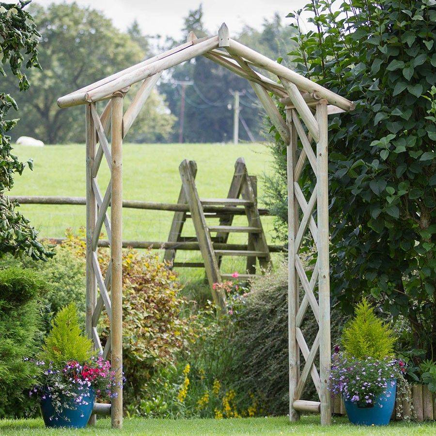 Inspiring Rustic Garden Gates Design