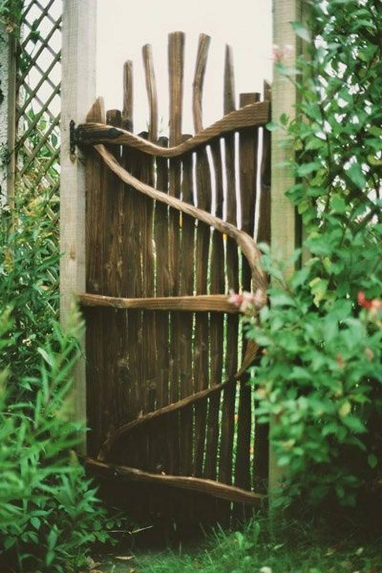 Amazing Rustic Garden Gates Design Ideas Page