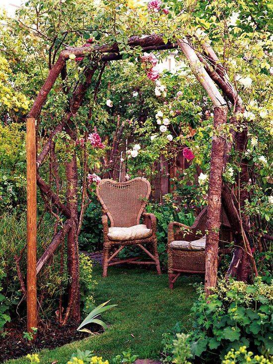 Rustic Garden Arbor Ideas Photograph Garden Arbor