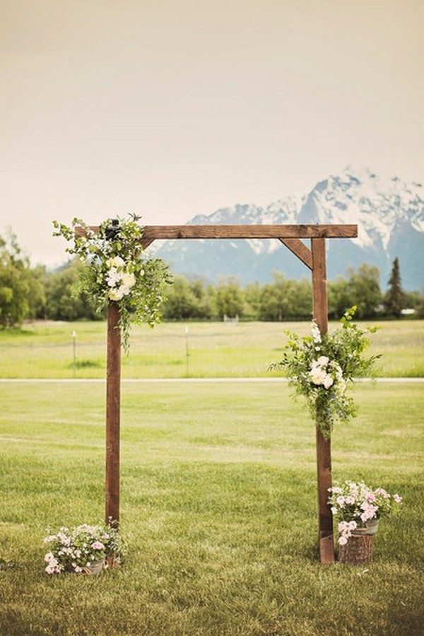 Rustic Wedding Arbor