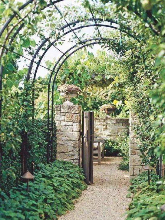 23 Garden Arbor Tunnel Ideas Worth to Check SharonSable