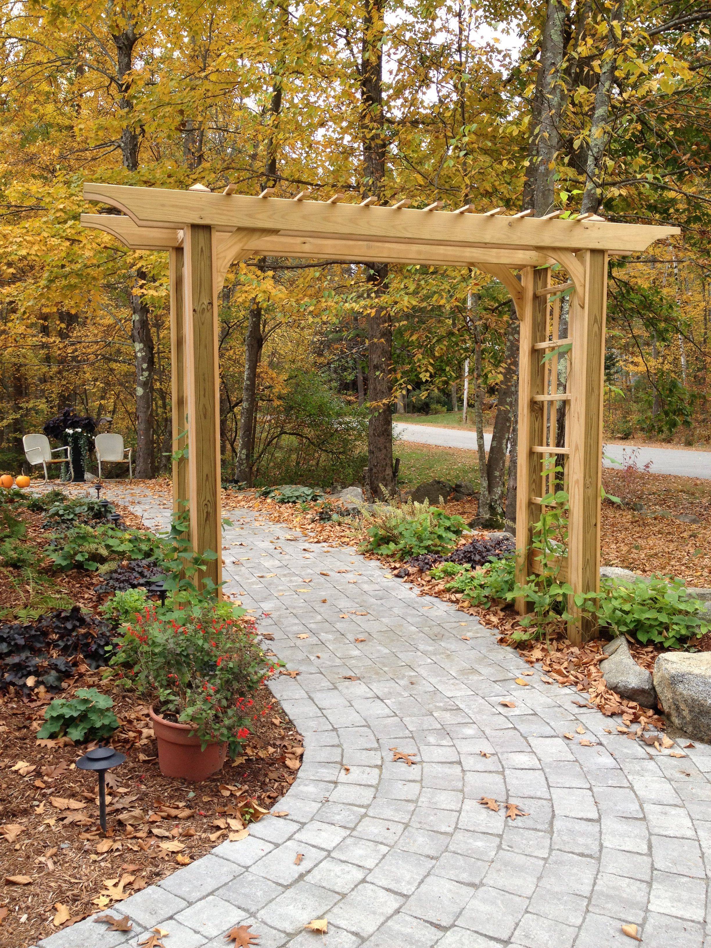 A Beautiful Garden Entrance