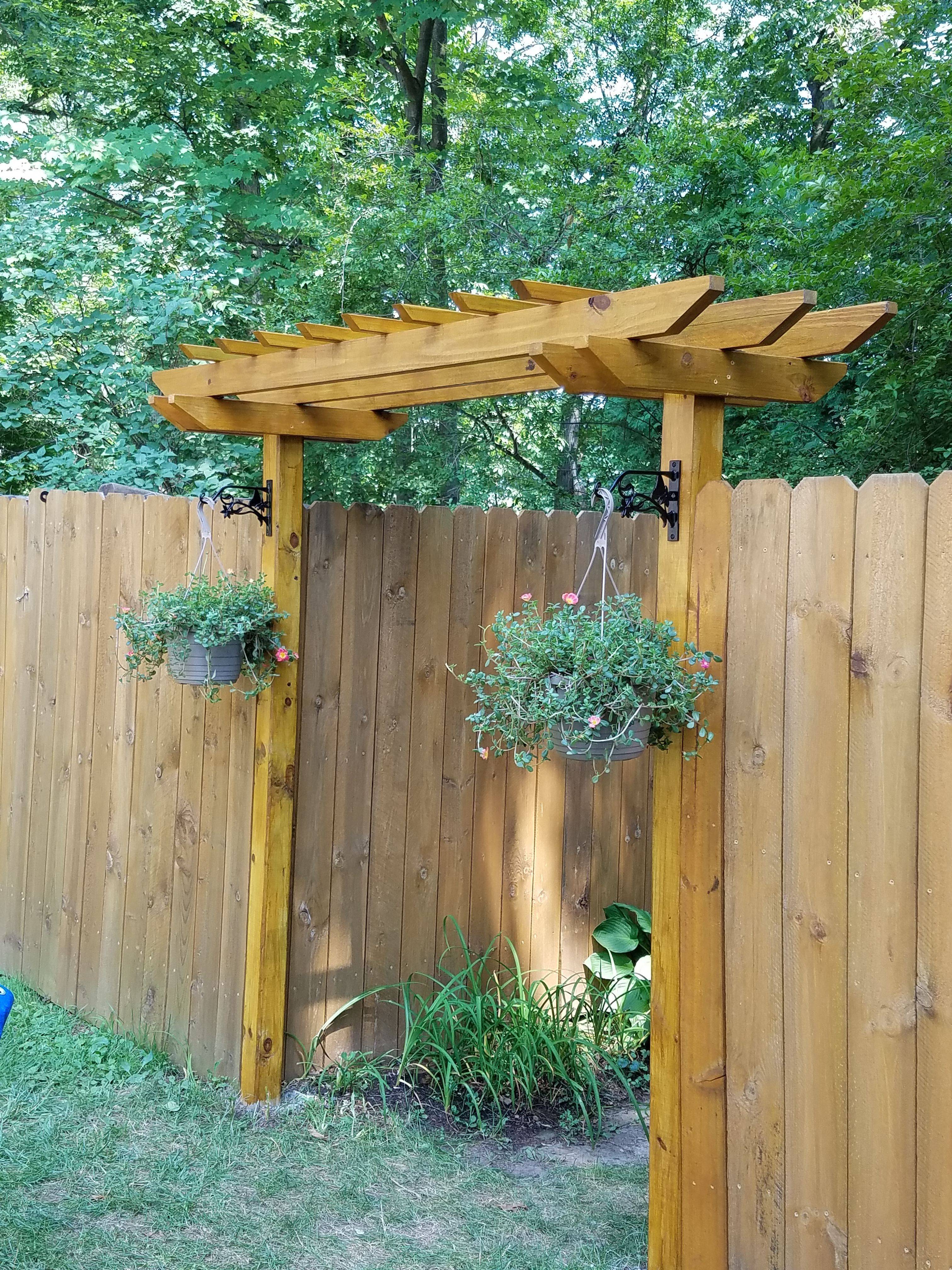 A Garden Arch Trellis