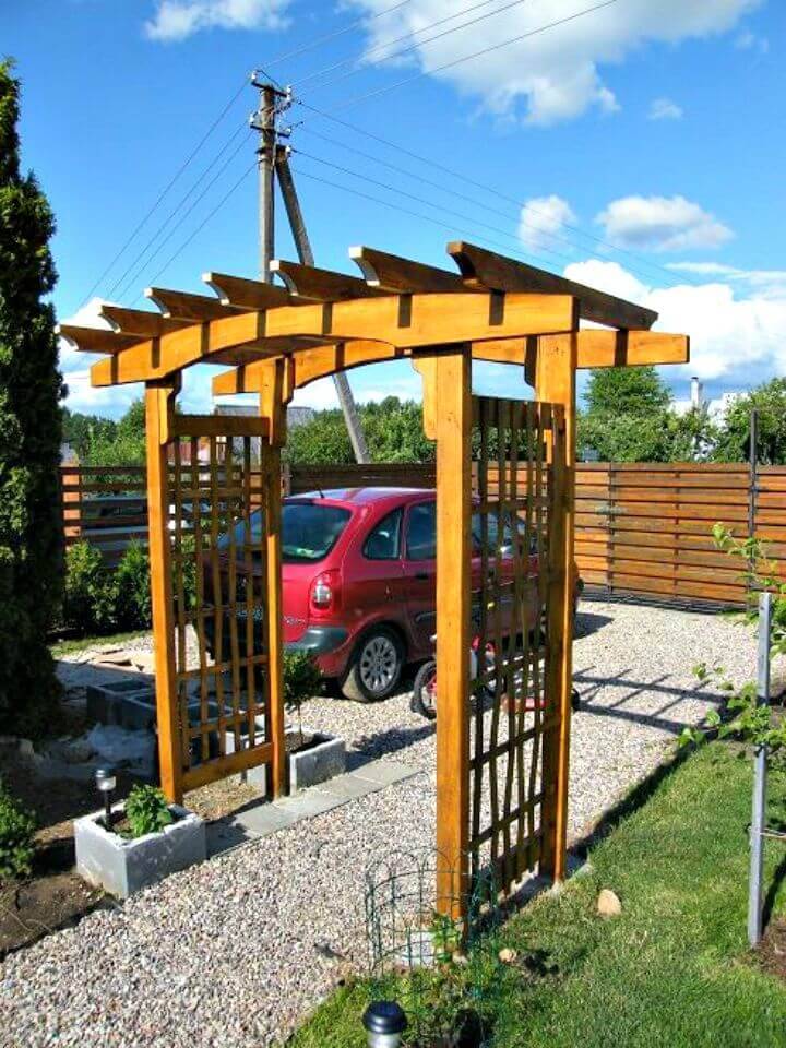 Easy Diy Garden Arbor Ideas