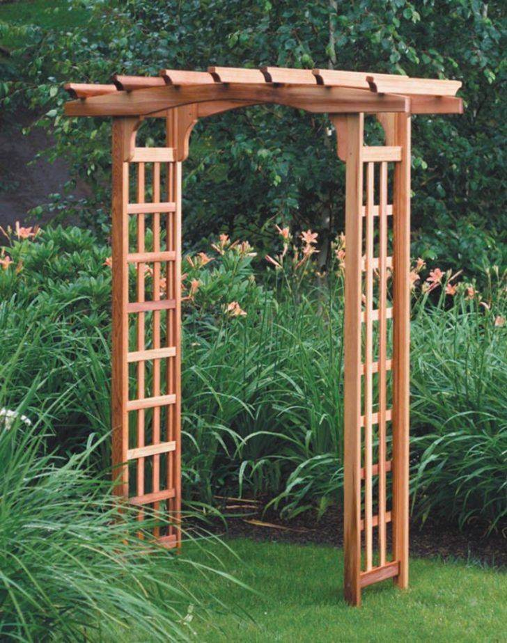 Easy Garden Arbor Plans You Can Build Yourself To Complement Your