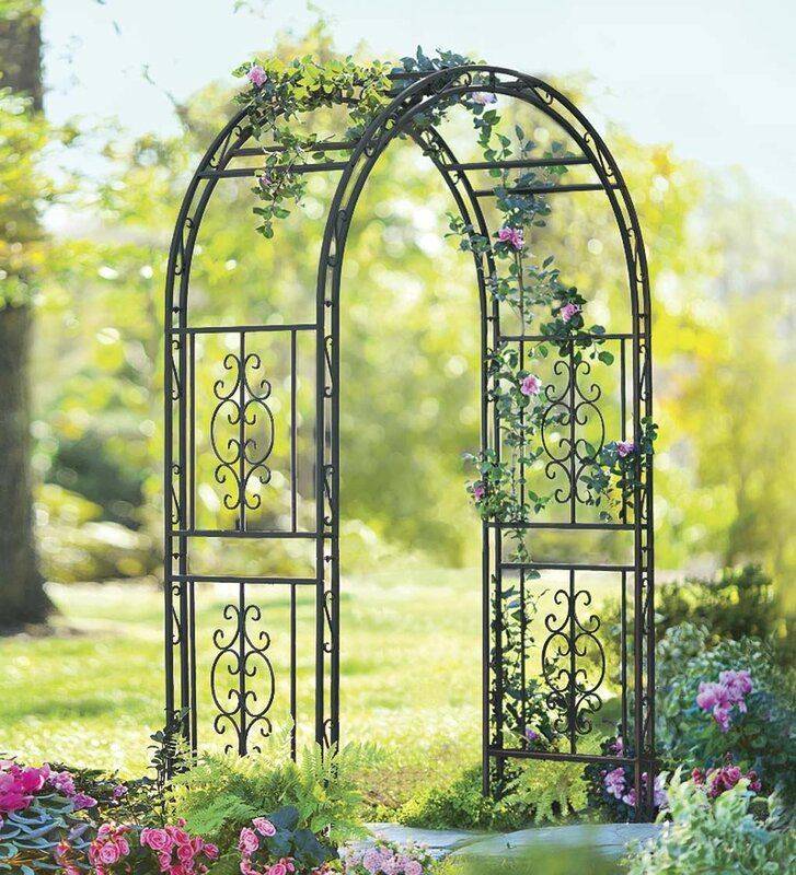 Metal Garden Arbor Trellis