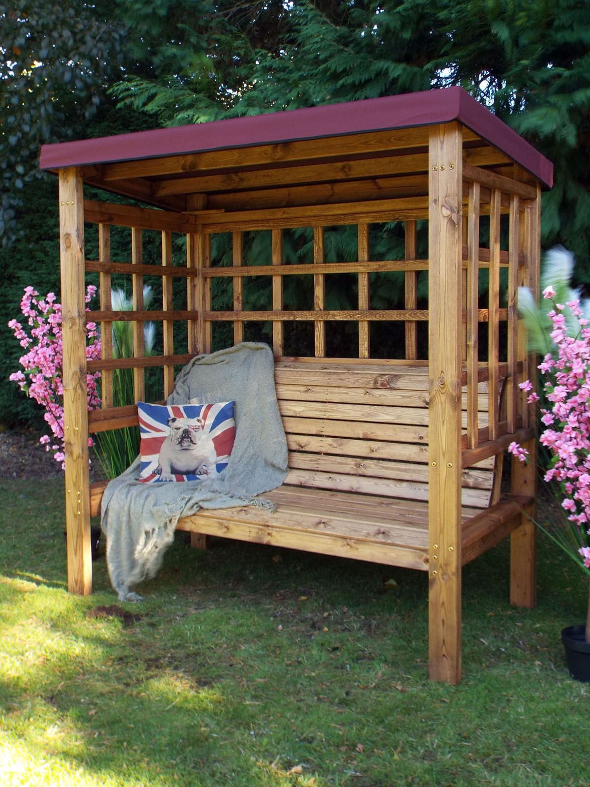 Garden Arbor Bench Design Ideas