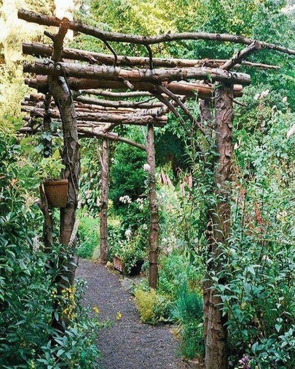 Custom Locust Arbor Garden