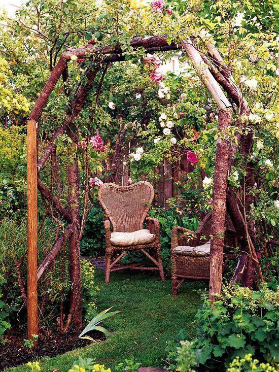 Fascinating Rustic Garden Ideas