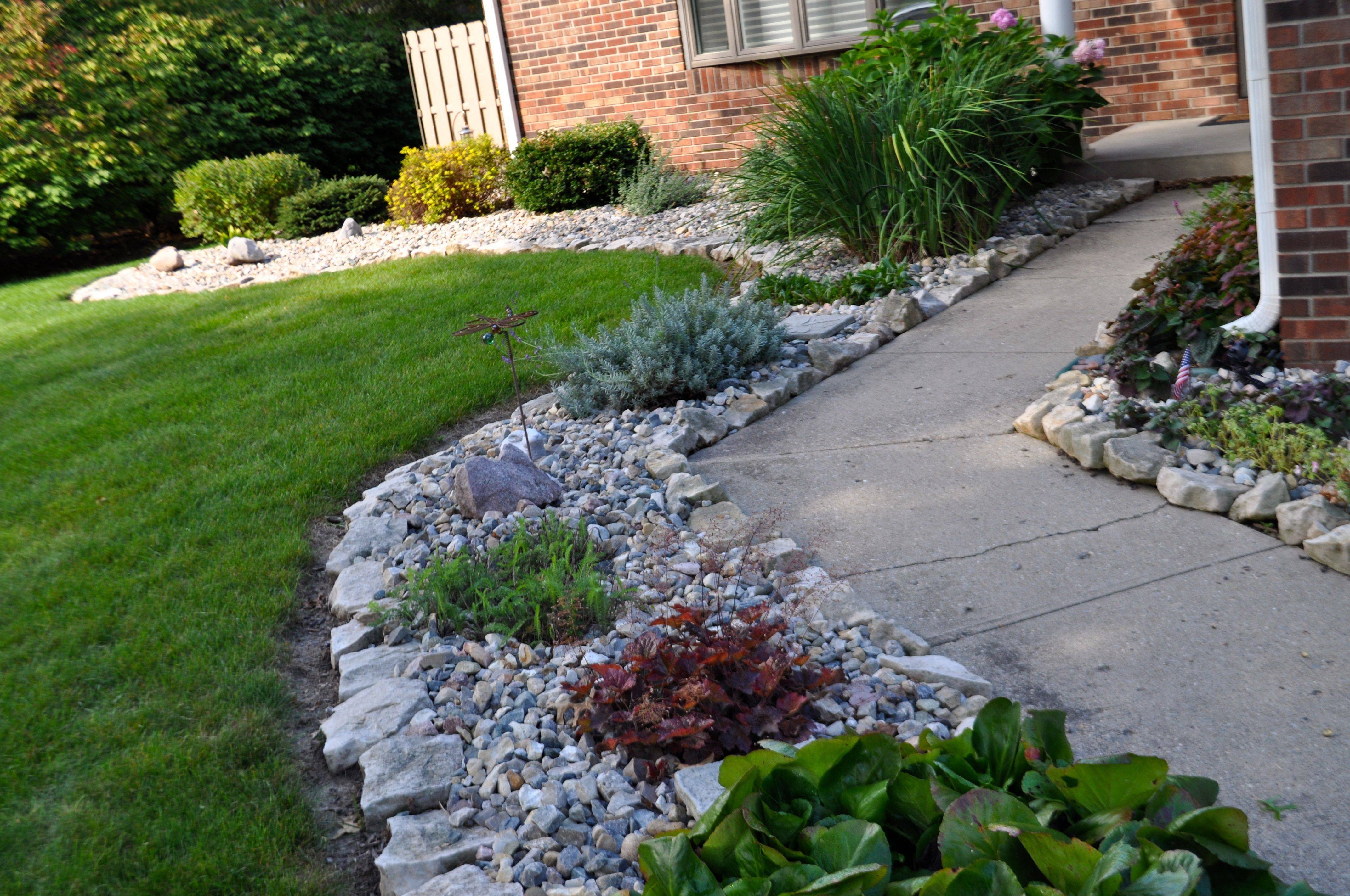 Beautiful Front Yard Rock Garden Landscaping Ideas Page