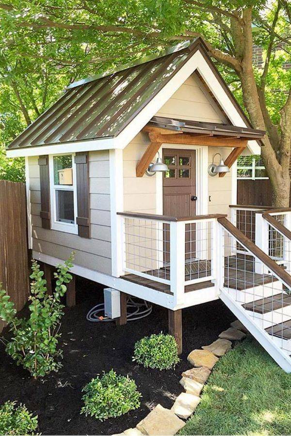 Lovely And Cute Garden Shed Design Ideas