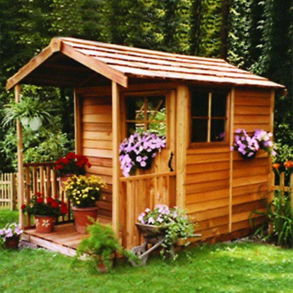 Lovely And Cute Garden Shed Design Ideas