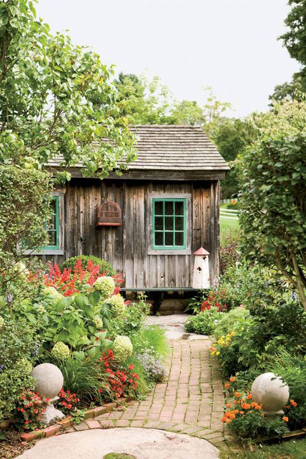 Cottage Garden Shed Ideas