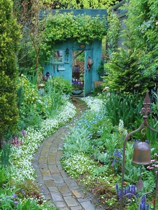 Magical Secret Garden Backyard Design Ideas Inspiringly