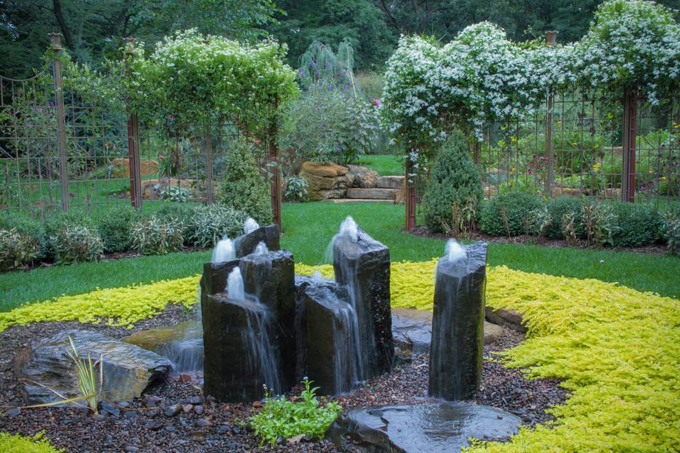Rustic Garden Fountain Gardentinecom Diy Water Feature