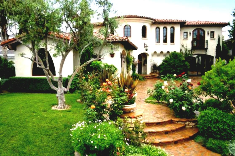 Spanish Hacienda Spanish Landscaping