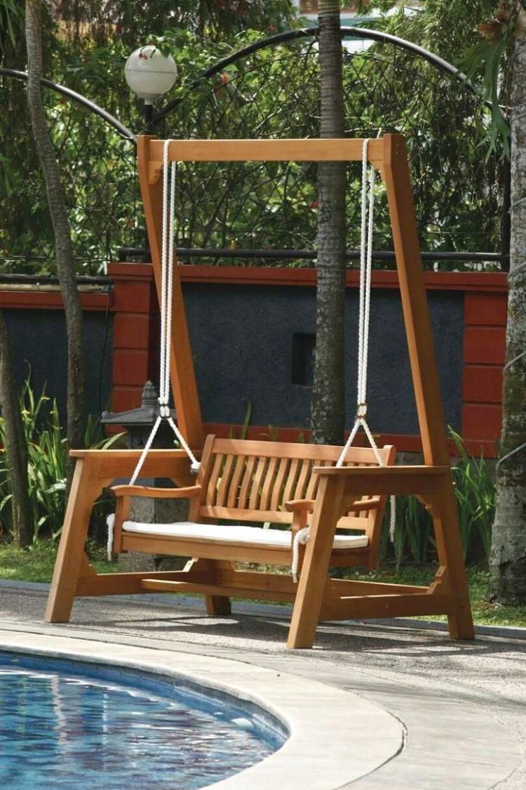 Garden Swing Bench Ideas