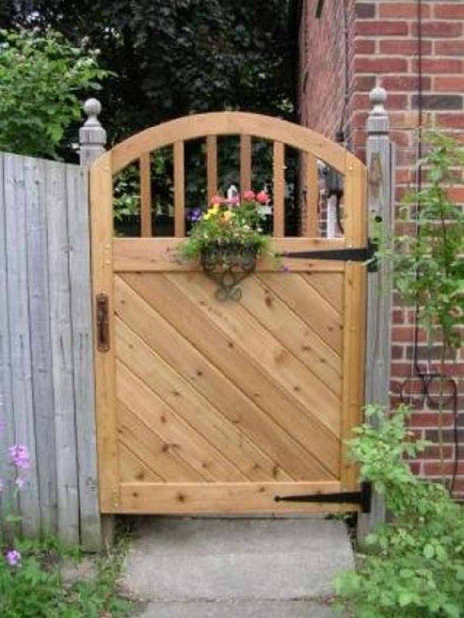 Arched Gate Tall Header Modern Design Fence Gate Design