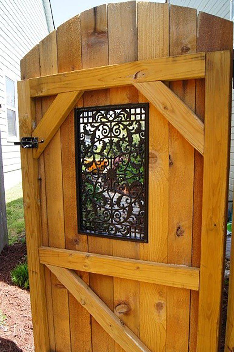 Diy Garden Gates Projects Wooden Garden Gate