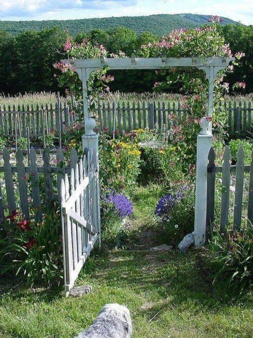 Very Cool Garden Gate