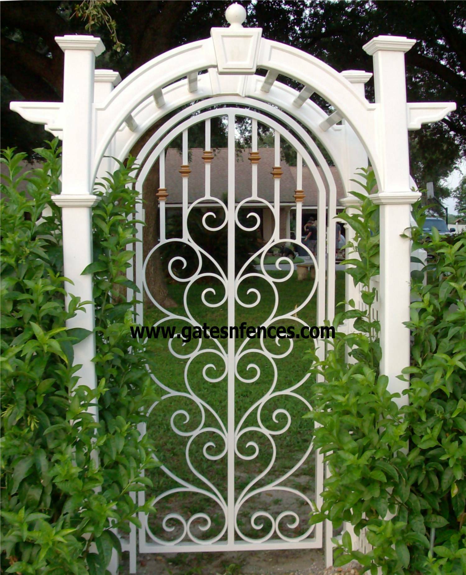 Allied Gate Company Iron Garden Gates