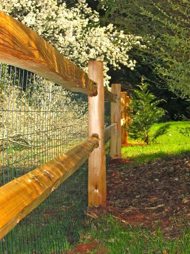 25 Rustic Garden Fencing Ideas For This Year SharonSable