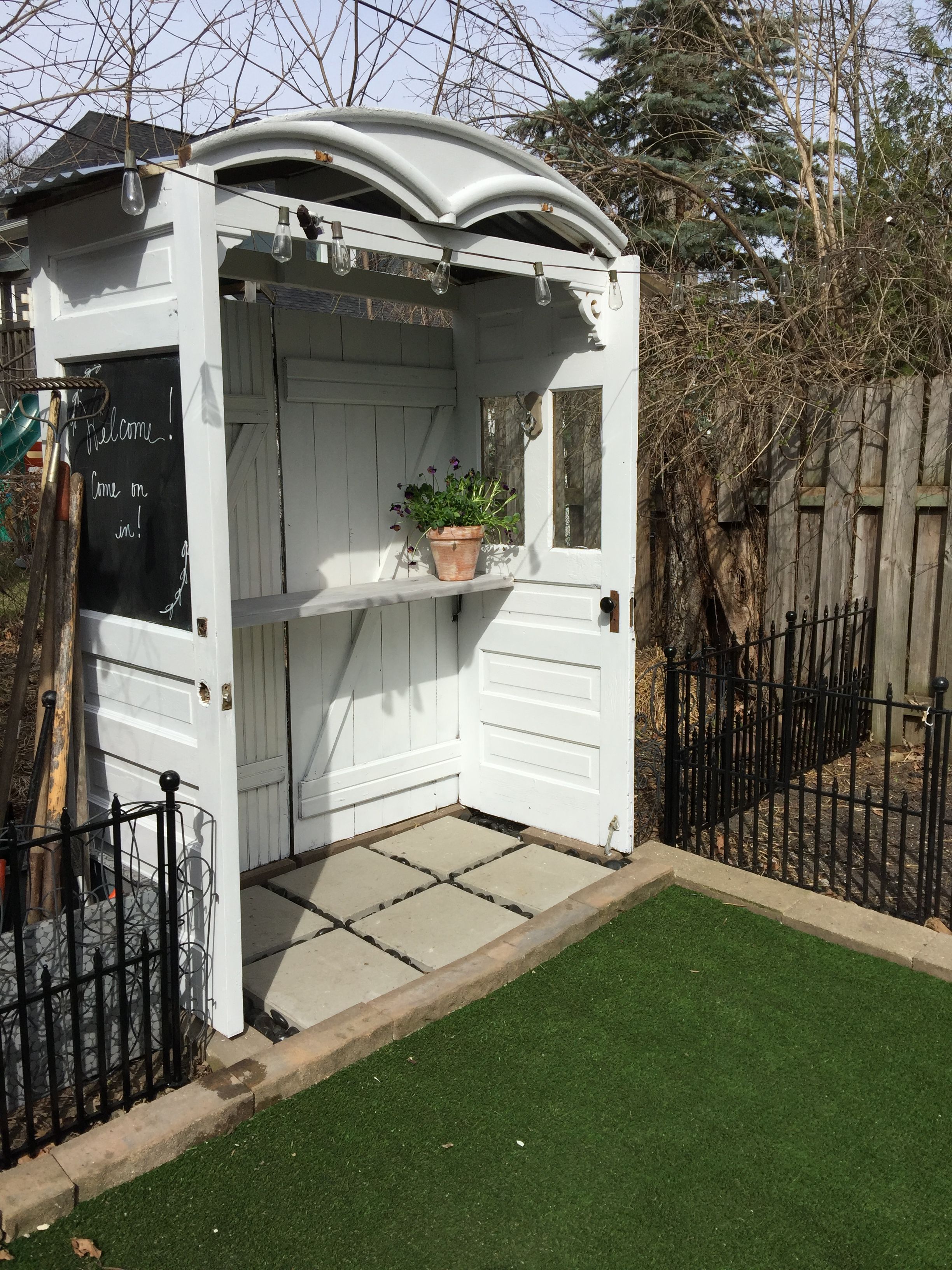 Lady Says Shed Decor Rustic Shed Shed Design